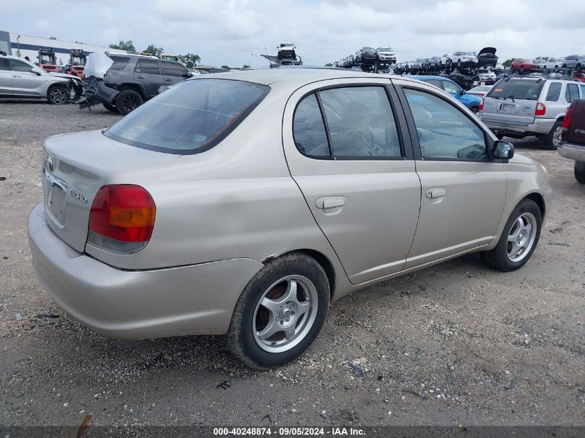 2003 Toyota Echo VIN: JTDBT123230262569 Lot: 40248874