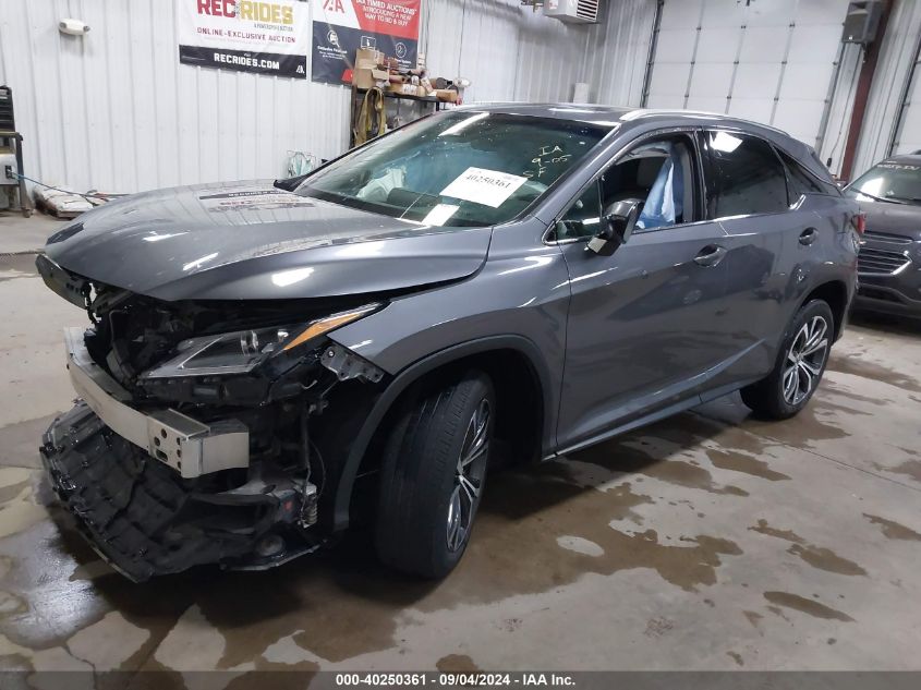 2017 Lexus Rx 350 VIN: 2T2ZZMCAXHC052337 Lot: 40250361