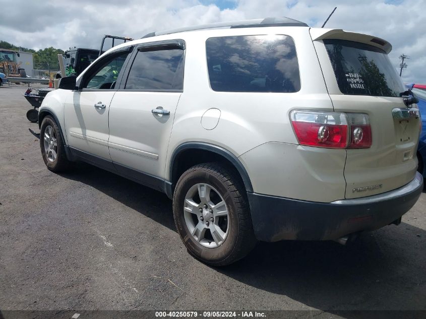 2012 GMC Acadia Sle VIN: 1GKKVPEDXCJ408992 Lot: 40250579