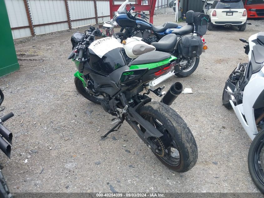 2019 Kawasaki Er400 D VIN: JKAERKD16KDA49433 Lot: 40254399