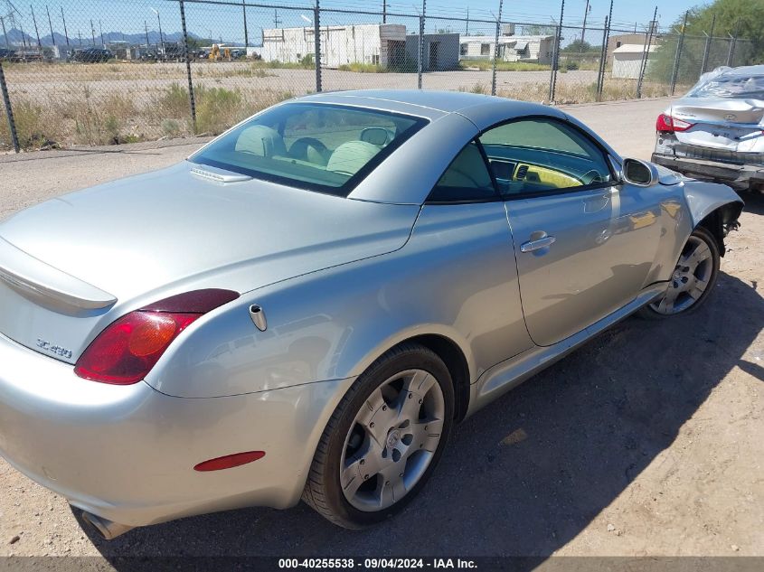 2002 Lexus Sc430 VIN: JTHFN48Y520012854 Lot: 40255538