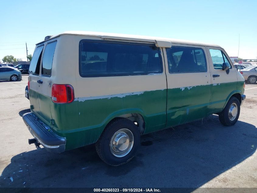 1996 Dodge Ram Wagon B3500 VIN: 2B5WB35Z9TK160063 Lot: 40260323