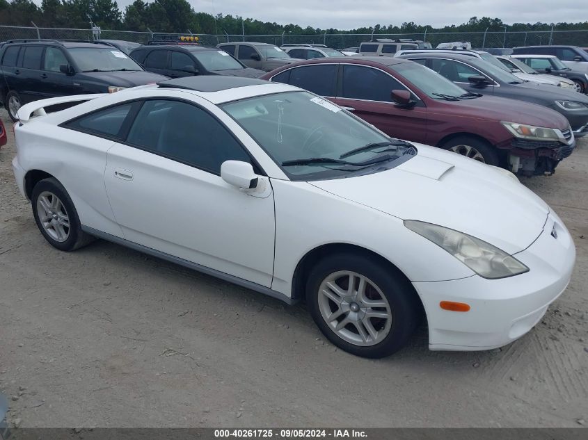 2002 Toyota Celica Gt VIN: JTDDR32TX20113778 Lot: 40261725