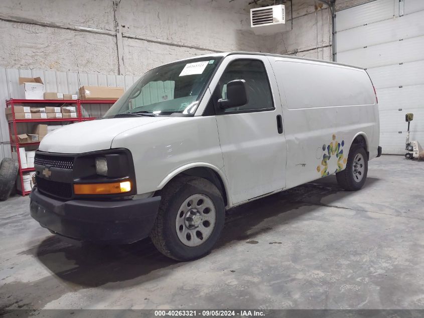 2010 Chevrolet Express 1500 Work Van VIN: 1GCUHAD40A1148853 Lot: 40263321