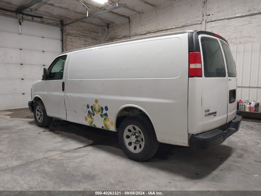 2010 Chevrolet Express 1500 Work Van VIN: 1GCUHAD40A1148853 Lot: 40263321