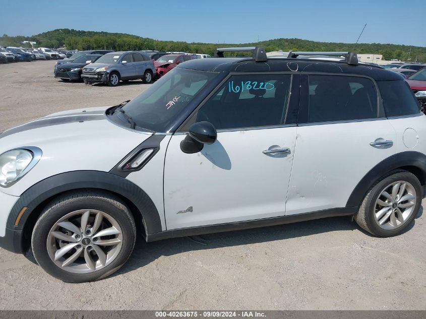 2014 Mini Countryman Cooper S VIN: WMWZC5C59EW40182 Lot: 40263675