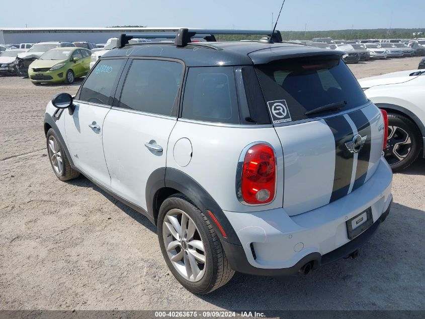 2014 Mini Countryman Cooper S VIN: WMWZC5C59EW40182 Lot: 40263675