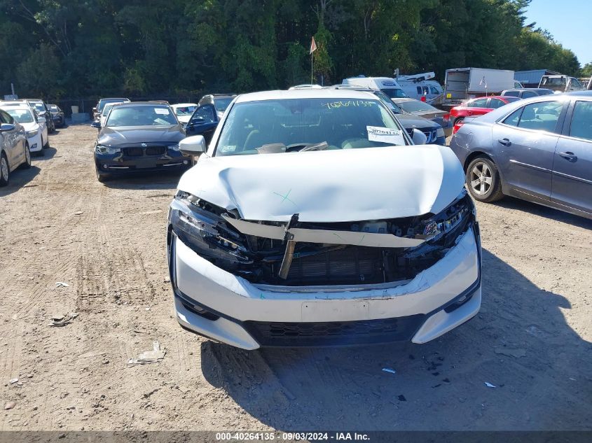 2018 Honda Clarity Plug-In Hybrid Touring VIN: JHMZC5F38JC017589 Lot: 40264135