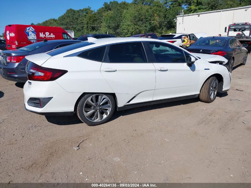 2018 Honda Clarity Plug-In Hybrid Touring VIN: JHMZC5F38JC017589 Lot: 40264135