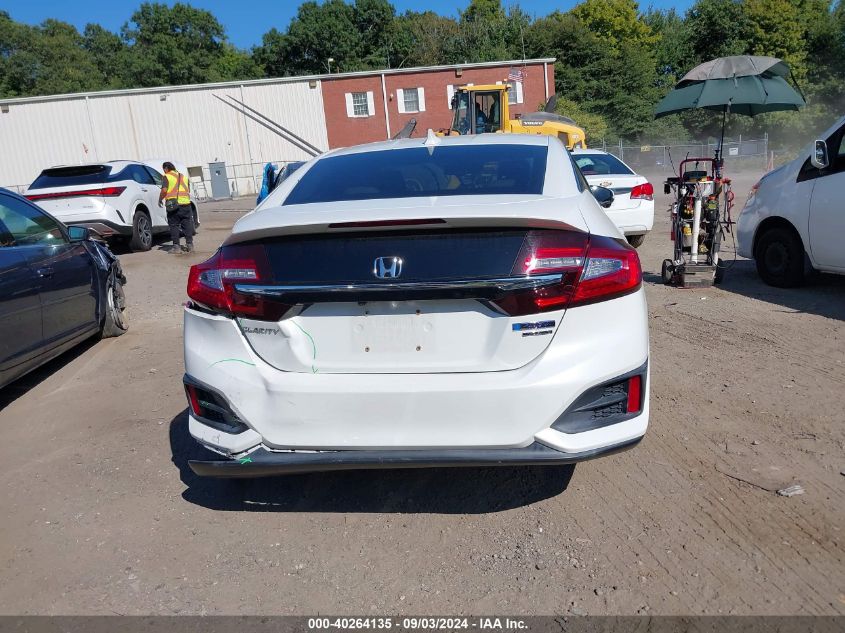 2018 Honda Clarity Plug-In Hybrid Touring VIN: JHMZC5F38JC017589 Lot: 40264135