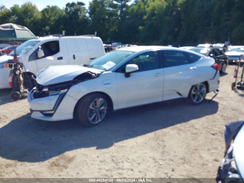 2018 Honda Clarity Plug-In Hybrid Touring VIN: JHMZC5F38JC017589 Lot: 40264135