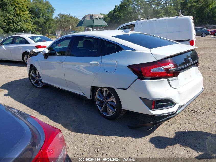 2018 Honda Clarity Plug-In Hybrid Touring VIN: JHMZC5F38JC017589 Lot: 40264135