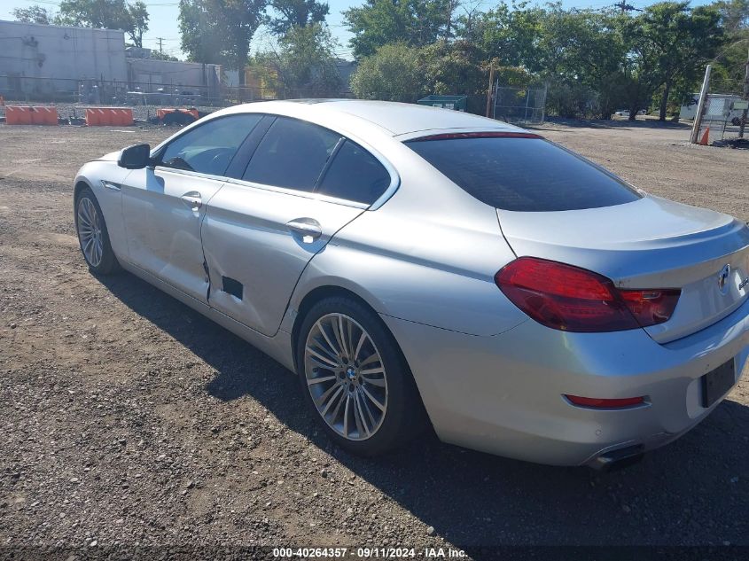 2013 BMW 650 I VIN: WBA6B2C50DD128127 Lot: 40264357