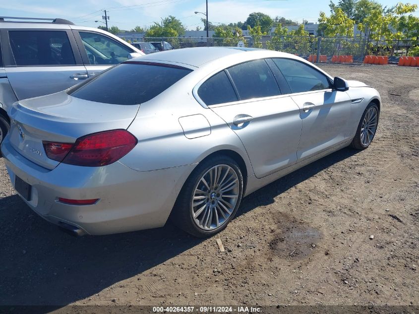 2013 BMW 650 I VIN: WBA6B2C50DD128127 Lot: 40264357