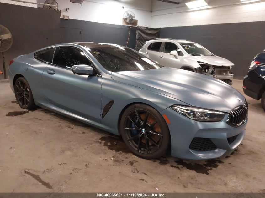 2019 BMW M850I xDrive VIN: WBABC4C54KBU96911 Lot: 40265821