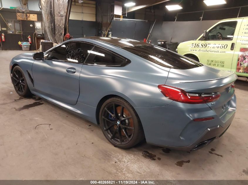 2019 BMW M850I xDrive VIN: WBABC4C54KBU96911 Lot: 40265821