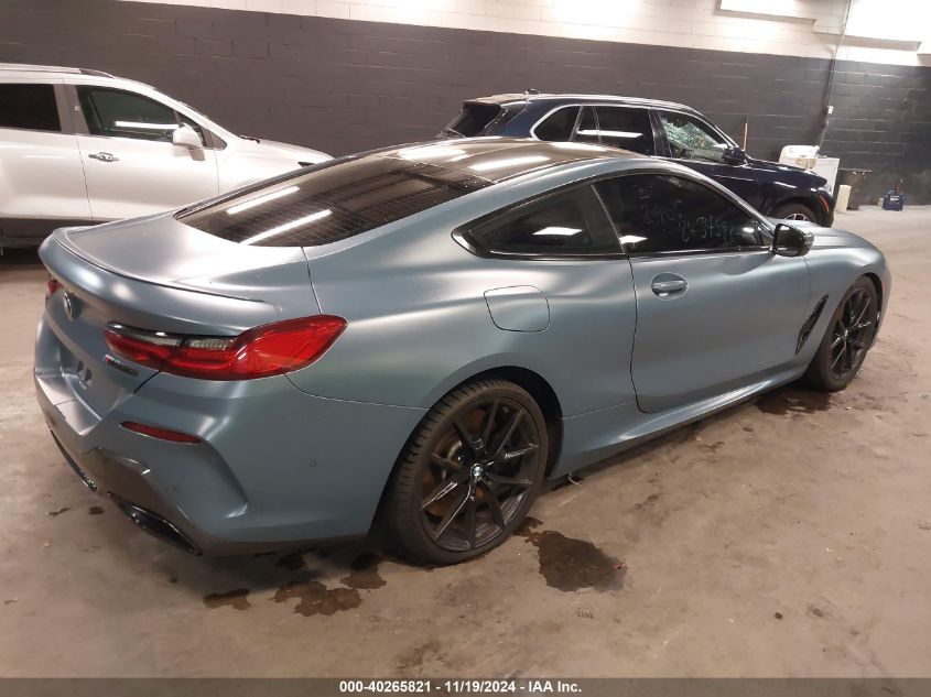 2019 BMW M850I xDrive VIN: WBABC4C54KBU96911 Lot: 40265821