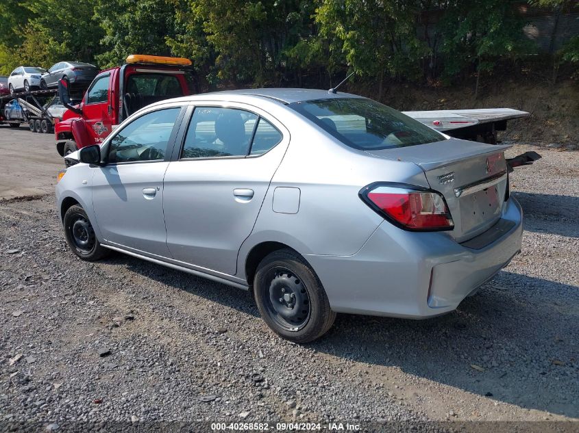 2022 Mitsubishi Mirage G4 Black Edition/Es/Le VIN: ML32FUFJ5NHF04038 Lot: 40268582