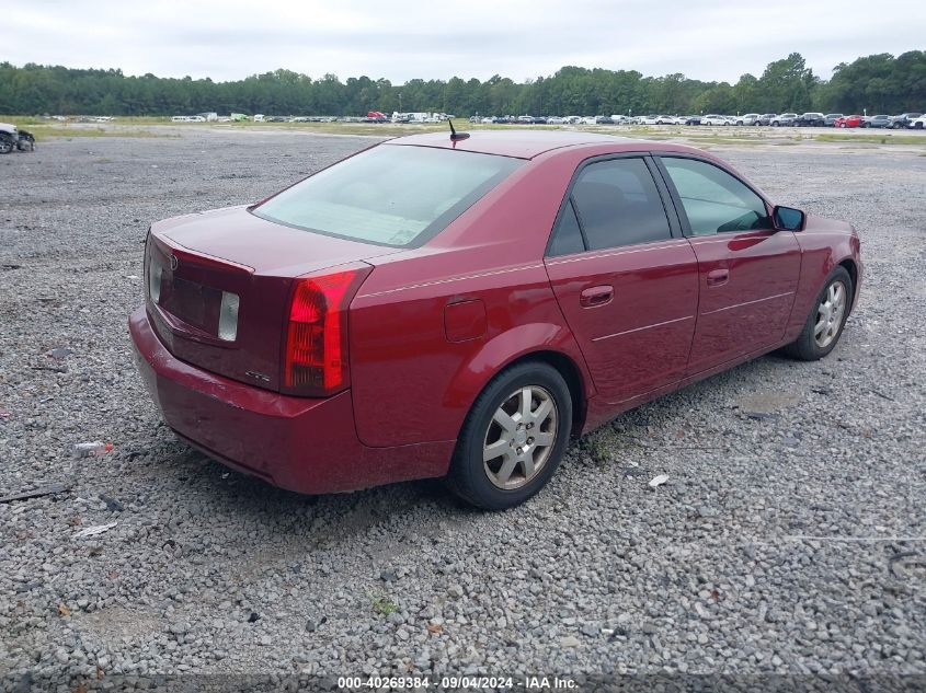 2005 Cadillac Cts Standard VIN: 1G6DP567250154346 Lot: 40269384