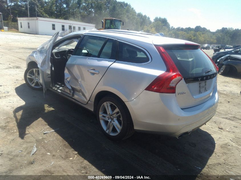 2015 Volvo V60 T5 Premier VIN: YV140MEK8F1249047 Lot: 40269609