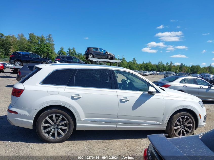 2019 Audi Q7 55 Premium/55 Se Premium VIN: WA1LAAF76KD000319 Lot: 40270456