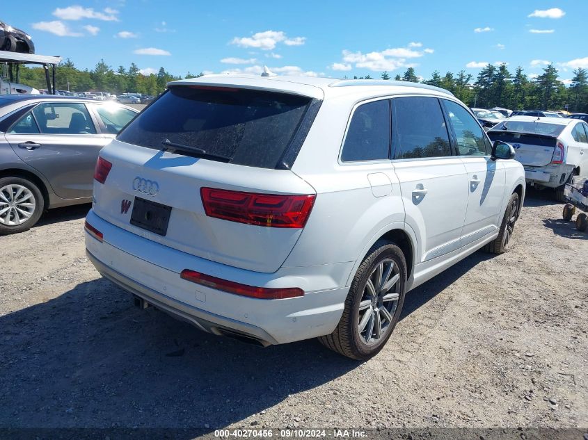 2019 Audi Q7 55 Premium/55 Se Premium VIN: WA1LAAF76KD000319 Lot: 40270456