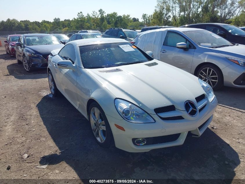 2010 Mercedes-Benz Slk 300 VIN: WDBWK5EA8AF232829 Lot: 40273575