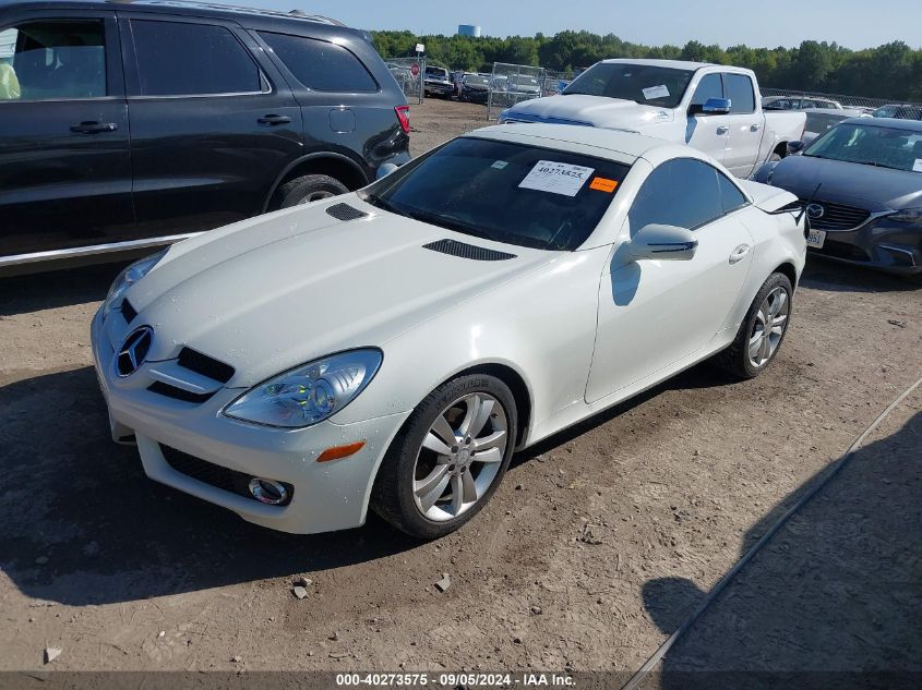 2010 Mercedes-Benz Slk 300 VIN: WDBWK5EA8AF232829 Lot: 40273575