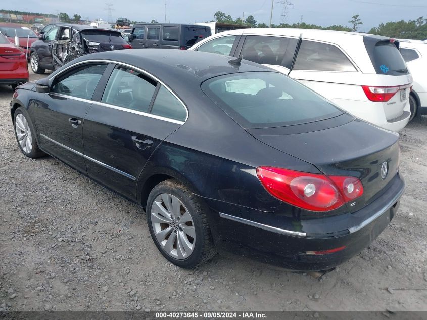 2012 Volkswagen Cc Sport VIN: WVWMN7AN3CE511540 Lot: 40273645