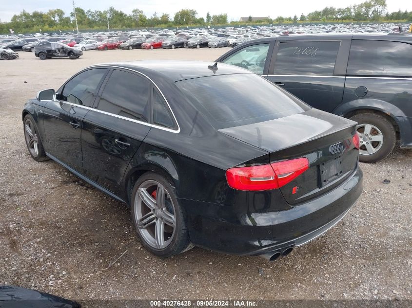 2013 Audi S4 3.0T Premium Plus VIN: WAUKGAFL5DA219402 Lot: 40276428