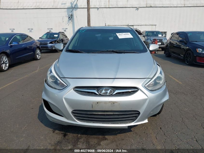 2014 Hyundai Accent Se VIN: KMHCU5AE6EU145662 Lot: 40278666