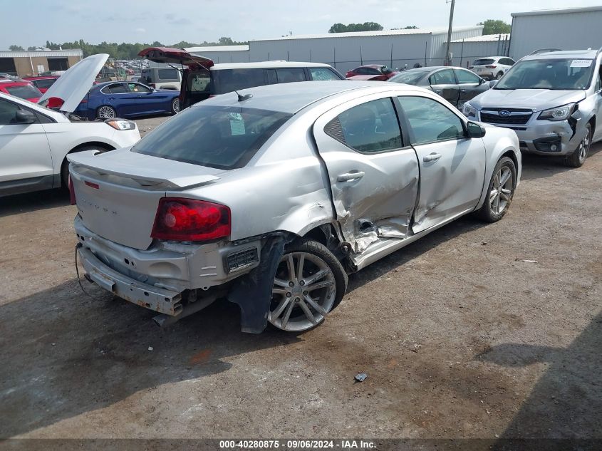 2012 Dodge Avenger Se VIN: 1C3CDZAGOCN289197 Lot: 40280875