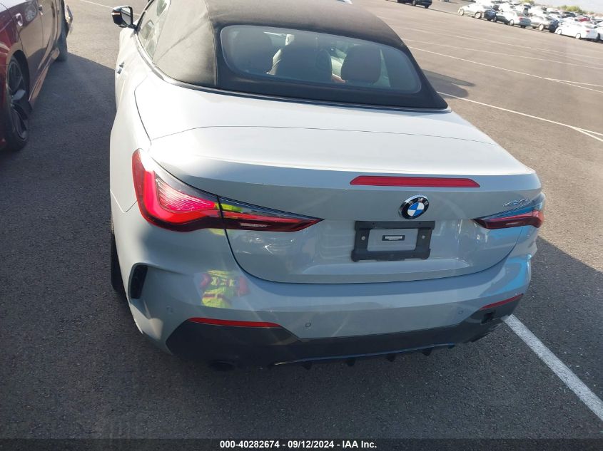 2022 BMW 430I VIN: WBA23AT01NCJ33113 Lot: 40282674