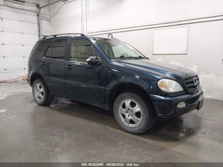 2003 Mercedes-Benz Ml 320 VIN: 4JGAB54EX3A386700 Lot: 40282969