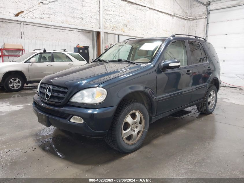 2003 Mercedes-Benz Ml 320 VIN: 4JGAB54EX3A386700 Lot: 40282969