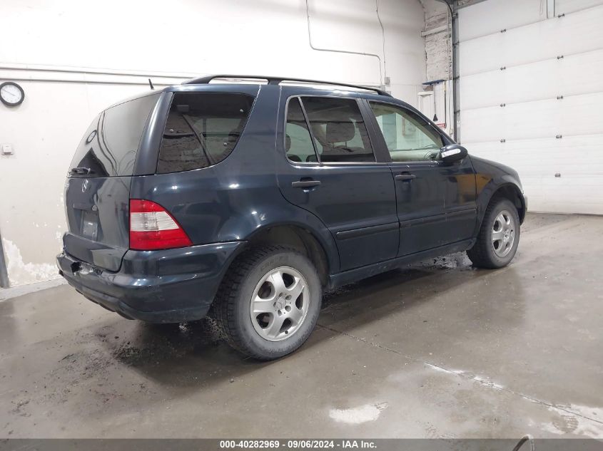 2003 Mercedes-Benz Ml 320 VIN: 4JGAB54EX3A386700 Lot: 40282969