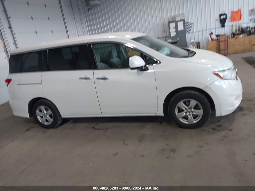 2015 Nissan Quest Sv VIN: JN8AE2KP6F9120101 Lot: 40285283