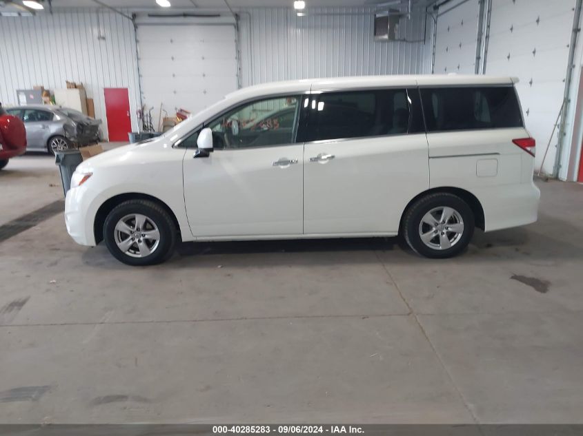 2015 Nissan Quest Sv VIN: JN8AE2KP6F9120101 Lot: 40285283