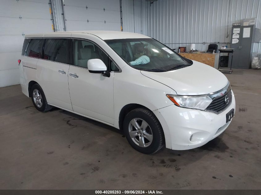 2015 Nissan Quest Sv VIN: JN8AE2KP6F9120101 Lot: 40285283