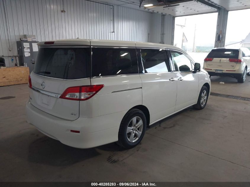 2015 Nissan Quest Sv VIN: JN8AE2KP6F9120101 Lot: 40285283