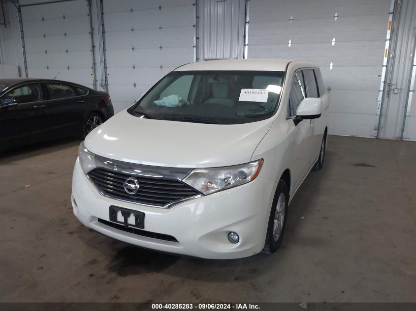 2015 Nissan Quest Sv VIN: JN8AE2KP6F9120101 Lot: 40285283