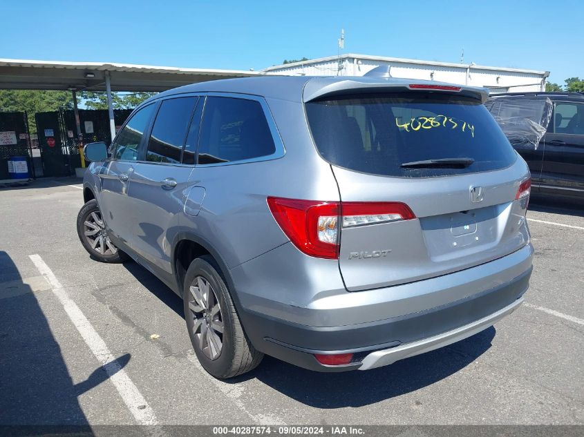 2021 Honda Pilot Awd Ex VIN: 5FNYF6H35MB084438 Lot: 40287574