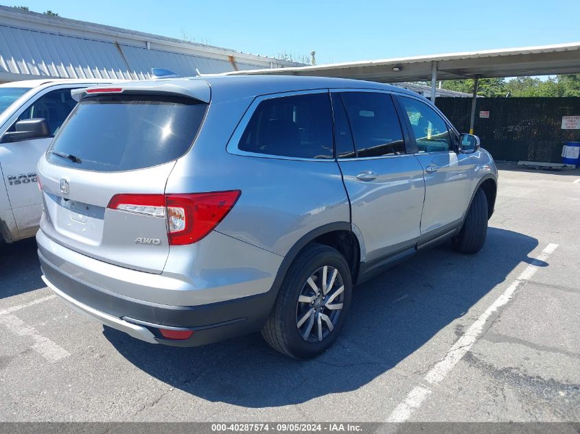 2021 Honda Pilot Awd Ex VIN: 5FNYF6H35MB084438 Lot: 40287574