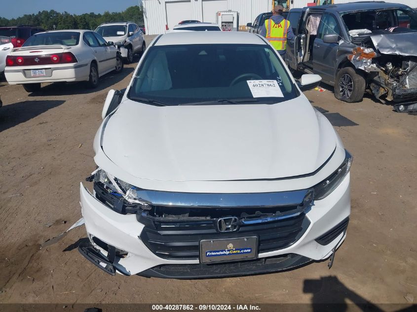 2019 Honda Insight Ex VIN: 19XZE4F52KE033207 Lot: 40287862