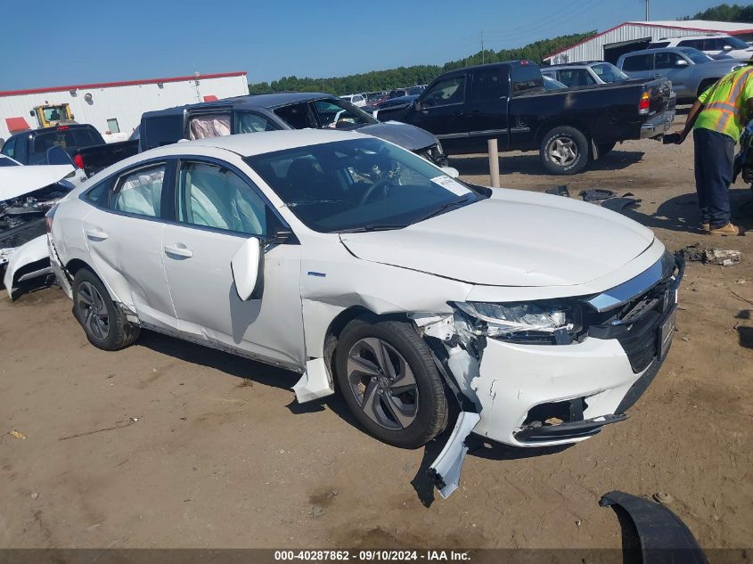 2019 Honda Insight Ex VIN: 19XZE4F52KE033207 Lot: 40287862