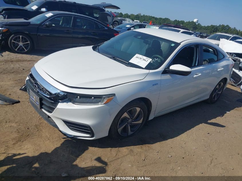 2019 Honda Insight Ex VIN: 19XZE4F52KE033207 Lot: 40287862