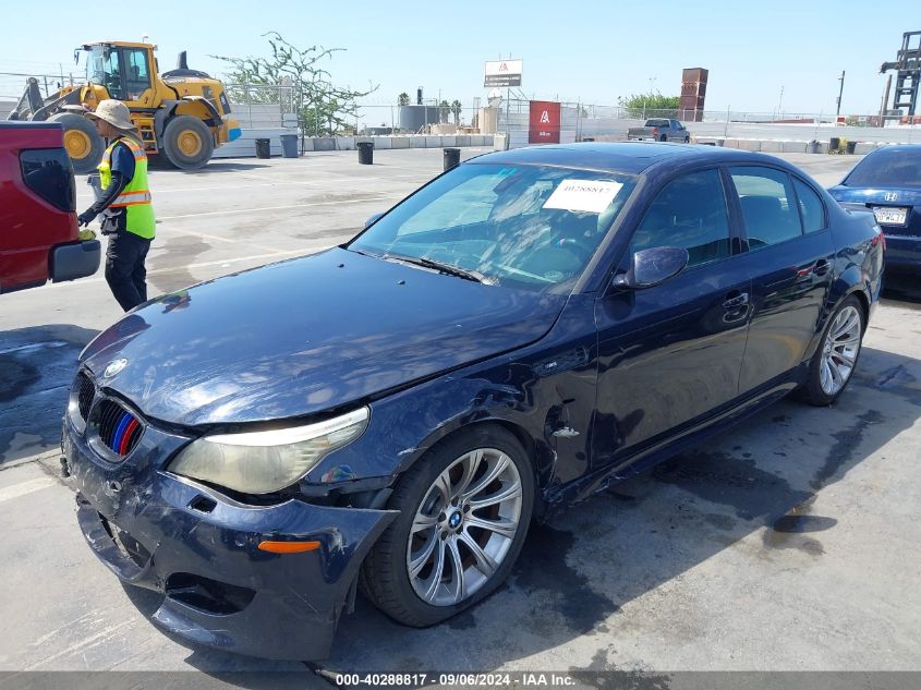 2008 BMW M5 VIN: WBSNB93508CX09042 Lot: 40288817