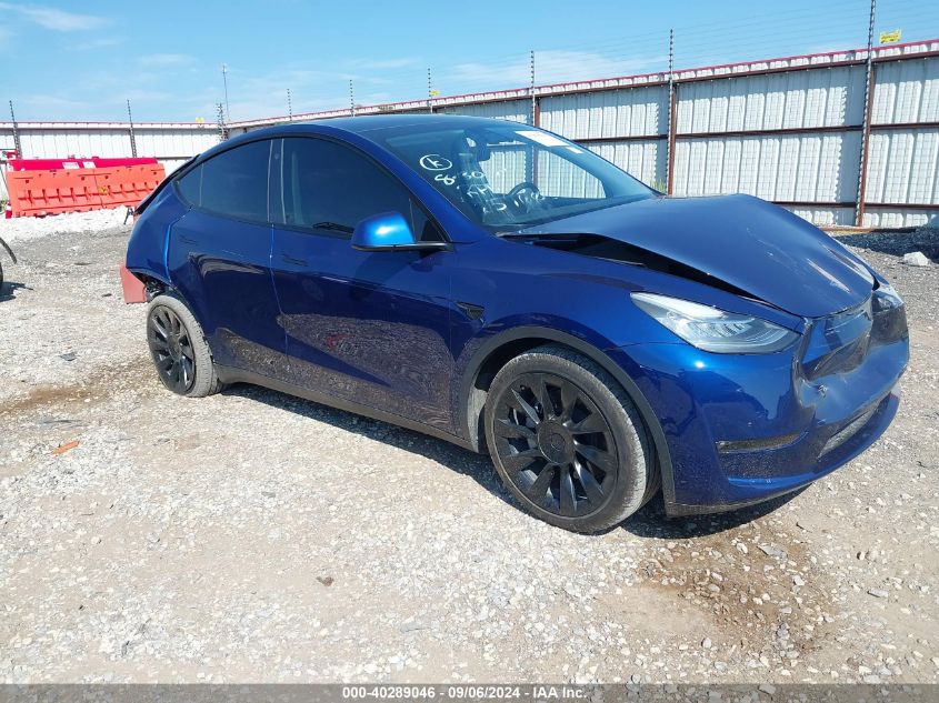 2021 Tesla Model Y Long Range Dual Motor All-Wheel Drive VIN: 5YJYGDEE3MF259003 Lot: 40289046