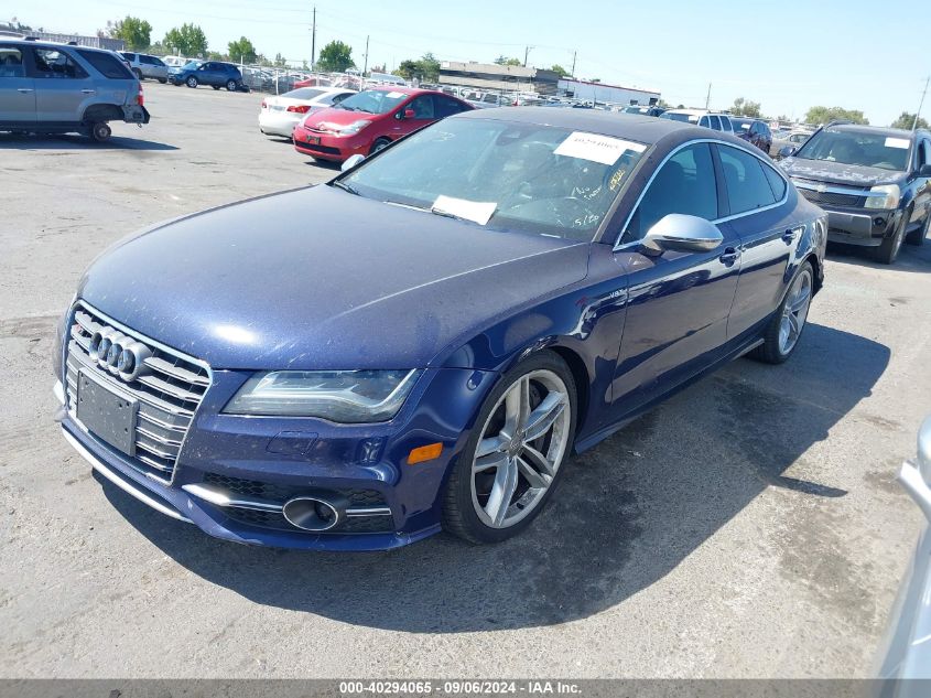 2013 Audi S7 4.0T Prestige VIN: WAUW2AFC7DN049584 Lot: 40294065