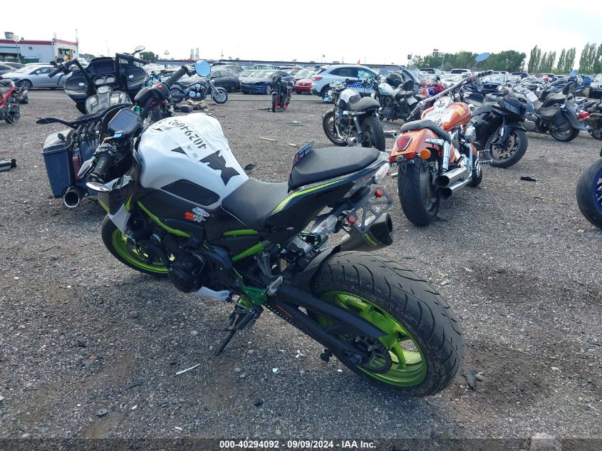 2021 Kawasaki Zr900 F VIN: ML5ZRDF17MDA46666 Lot: 40294092